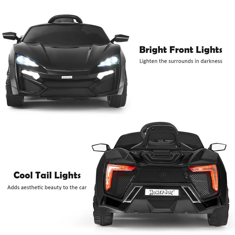 12V Kids Electric Ride On Car Riding Supercar Toy with Remote Control