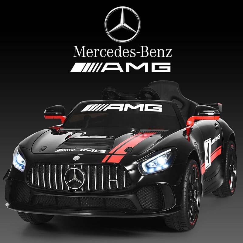 12V Licensed Mercedes Benz AMG Kids Ride On Car with 2.4G Remote Control