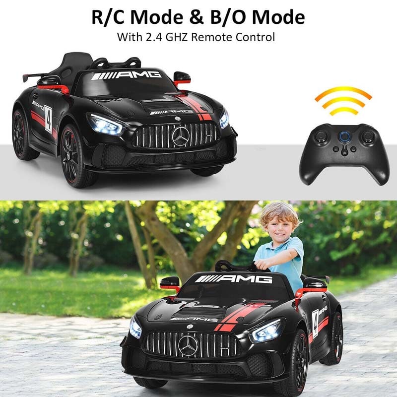 12V Licensed Mercedes Benz AMG Kids Ride On Car with 2.4G Remote Control