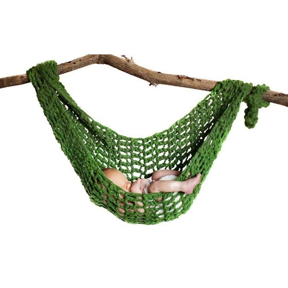 Crochet Knit Cocoons Newborn Baby Hammock - MaviGadget