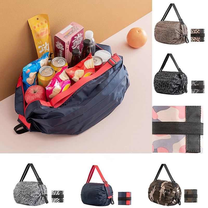 Large Capacity Canvas Foldable Shopping Bag