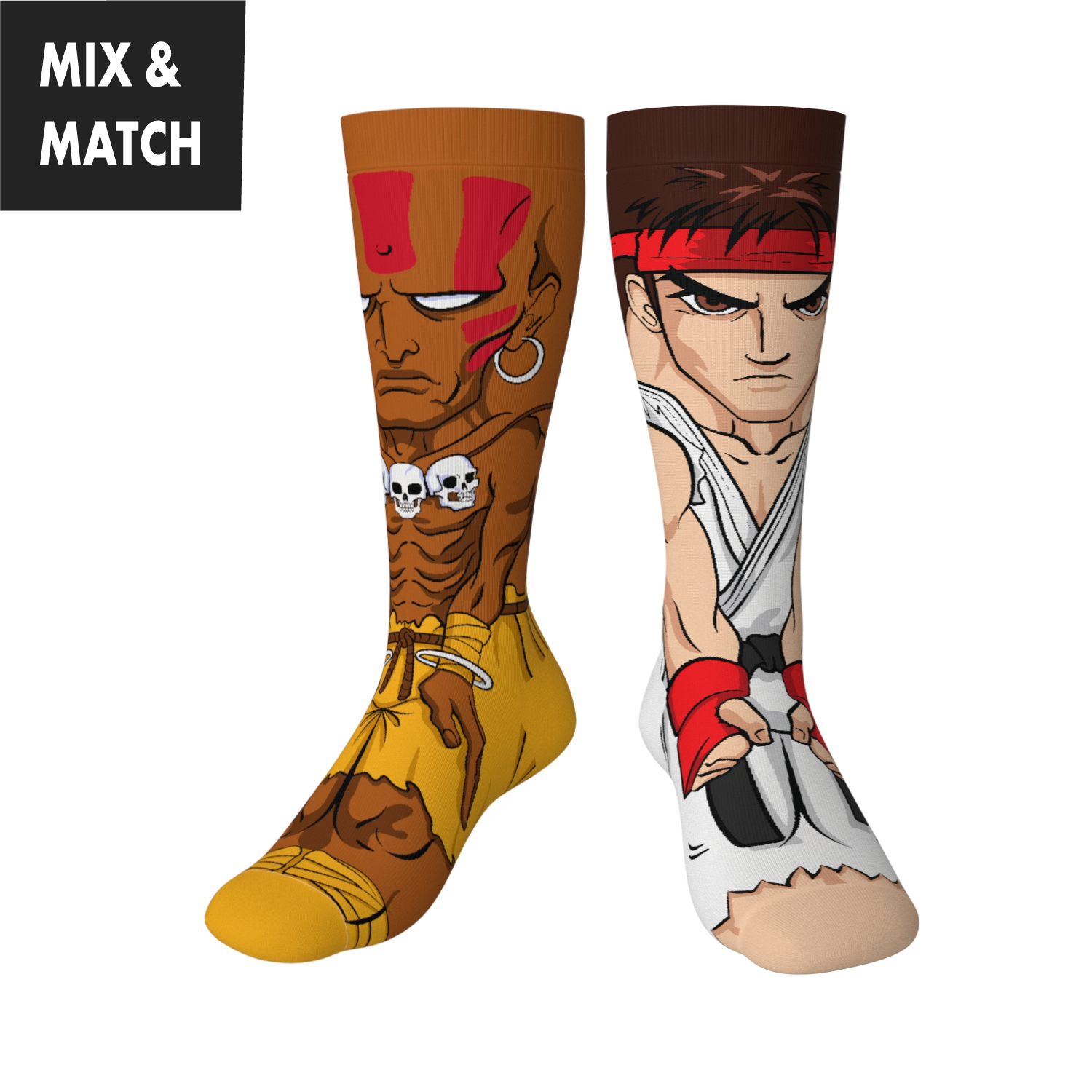 CROSSOVER - DHALSIM (SF006) & RYU (SF001)