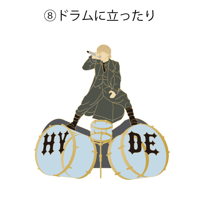 正規販売店】 HYDE HYDEに密着ピンズ 全11種コンプリート