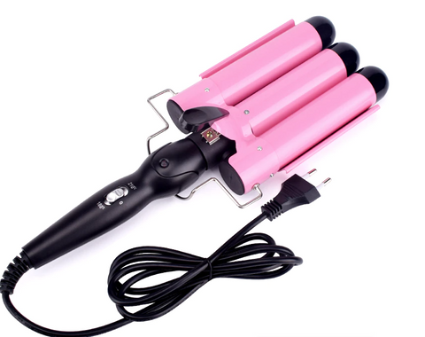 3 Barrel Curling Iron Wave Hair Curlers