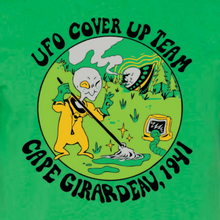 Load image into Gallery viewer, 1941 UFO Cover Up Team Graphic T Shirt
