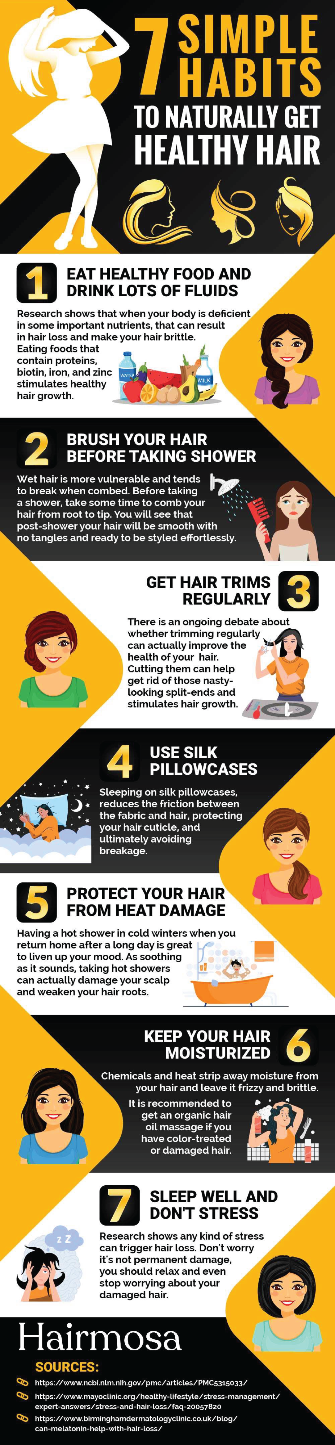 7 simple habits for healthier hair growth