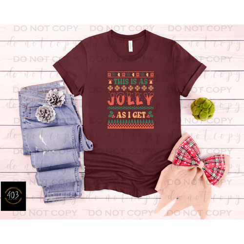 Too Cute to Wear UGLY Sweater Transfer/dtf Heat Transfer/holiday