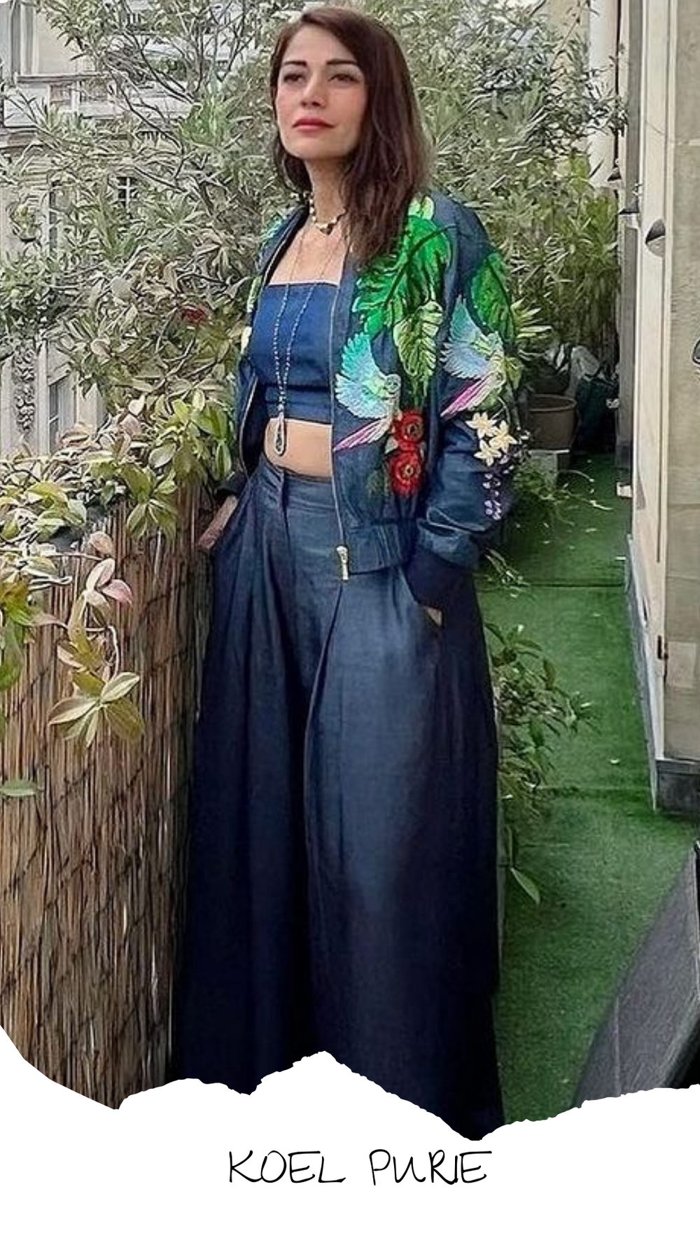 Koel Puri wearing Betrue Clothing