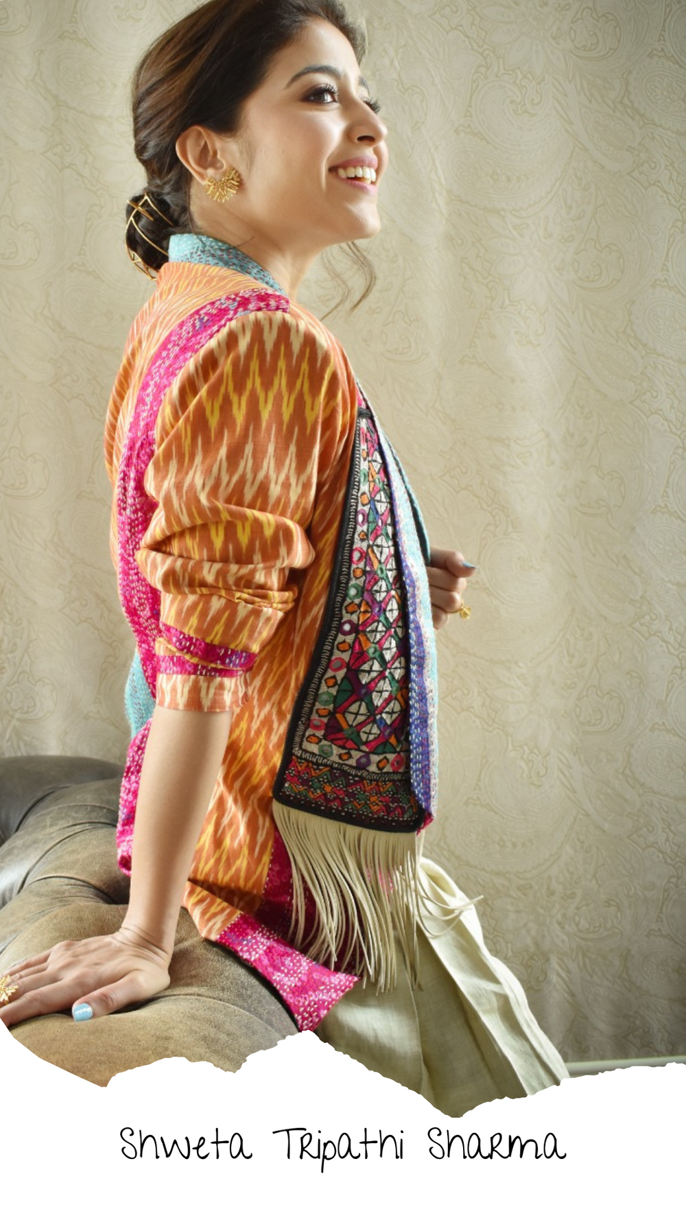 Shweta Tripathi Sharma wearing Betrue Dress
