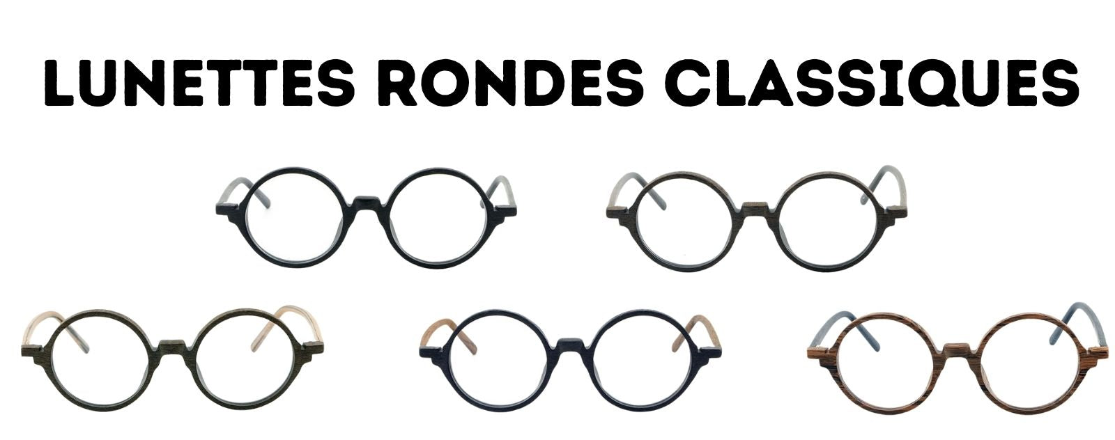 Lunettes rondes classiques