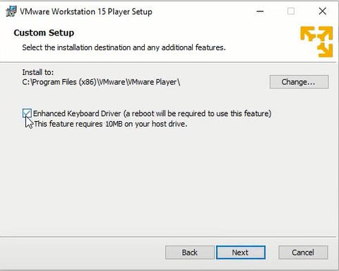 installation diagbox 9.91 9.68 9.96 vmware