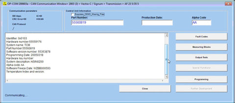 logiciel opcom 2021 diagnostic opel vauxhall