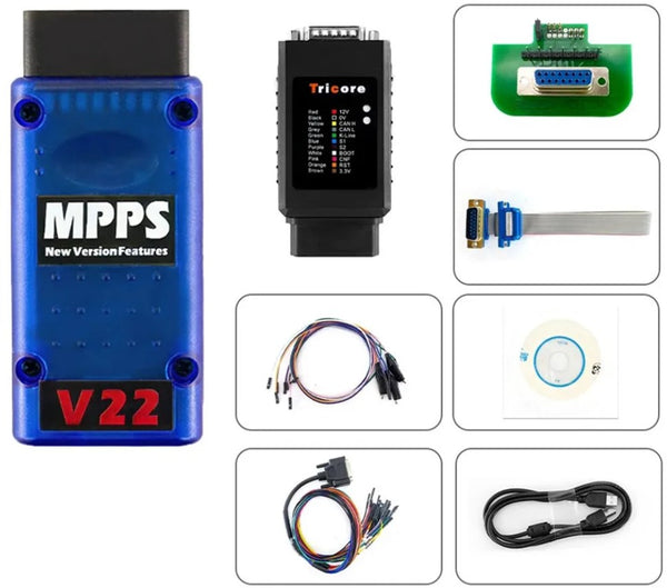 New MPPS V22 Tricore Programmation ECU