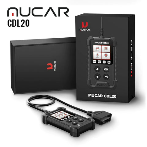 MUCAR CDL20 OBD2 Scanner Auto Diagnostic Voiture Lecteur Code Défaut DTC
