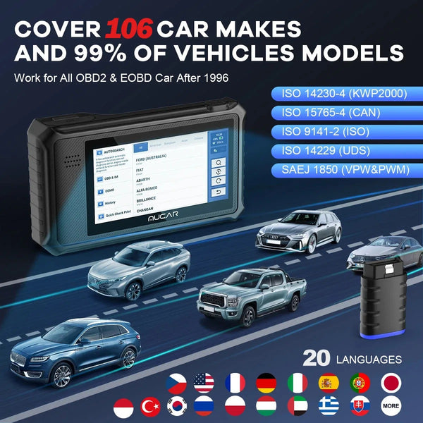 MUCAR VO6: Professional OBD Scanner