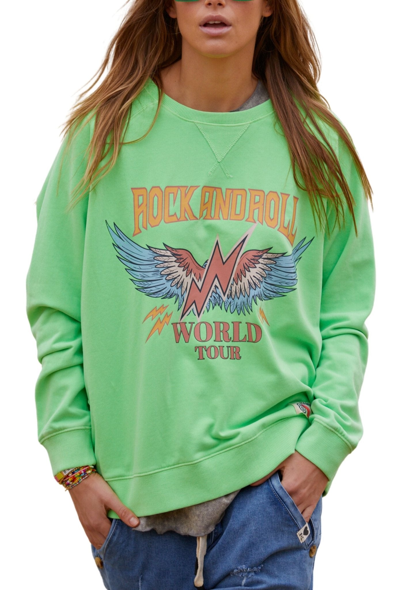 HYSTERIC GLAMOUR】ROCK'N'ROLL SWEAT 80s | vrncit.ru