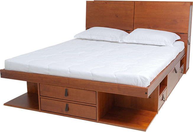 Cama Bali Caramelo