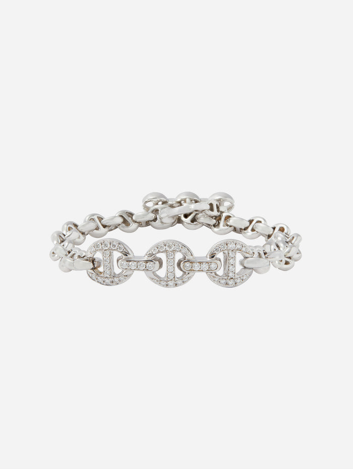 HOORSENBUHS®  5MM OPEN-LINK™ MONOGRAM BRACELET