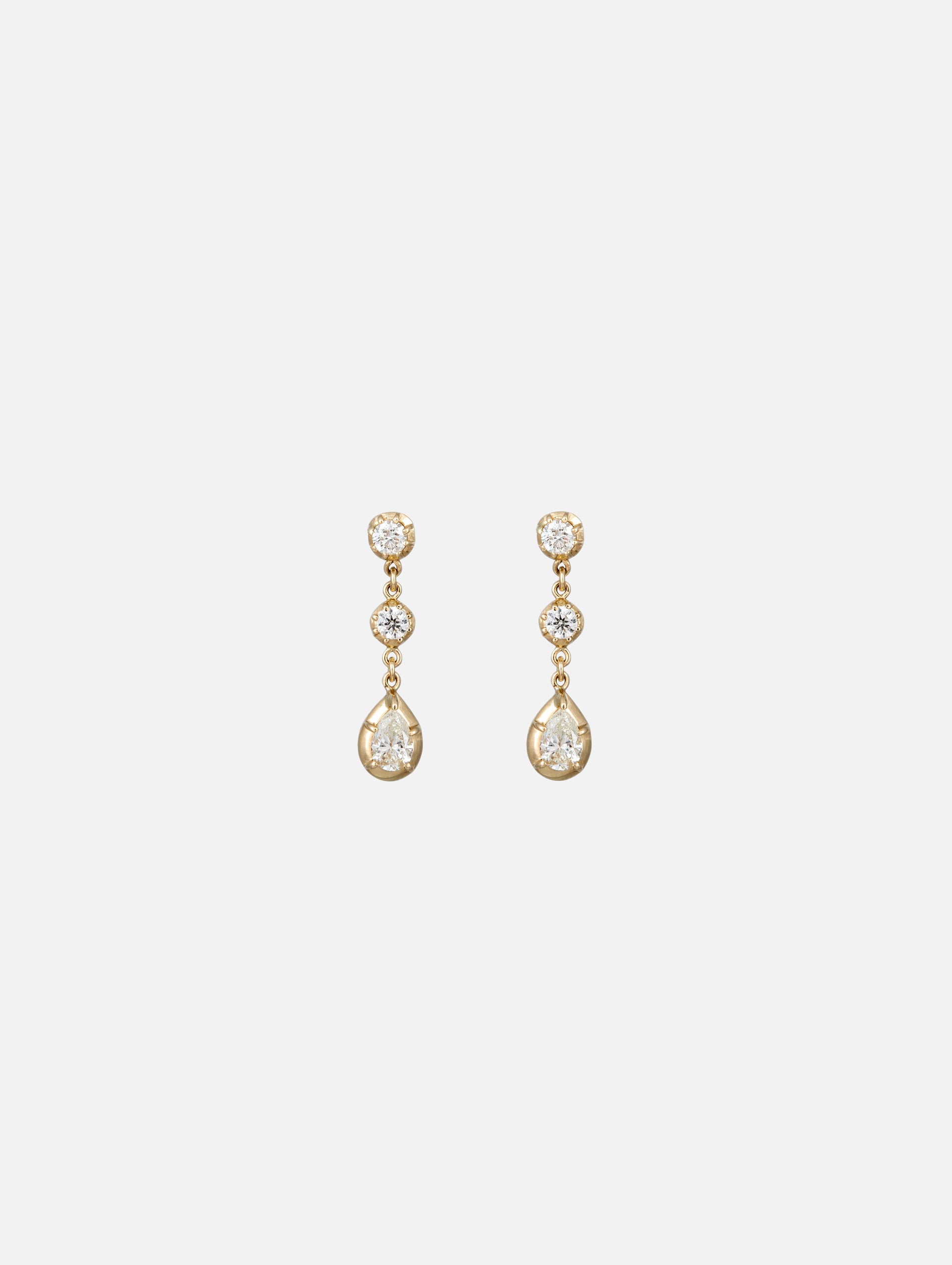 Sophia Diamond Teardrop Stud