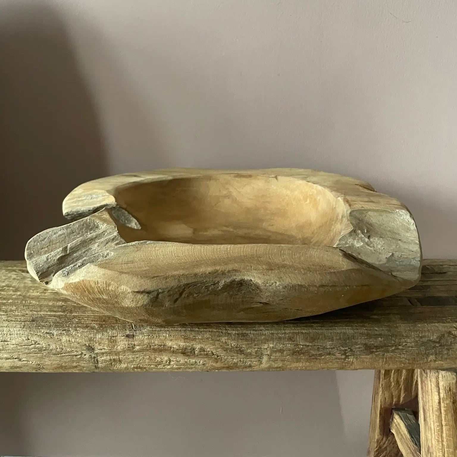 Teak Wood Bowl