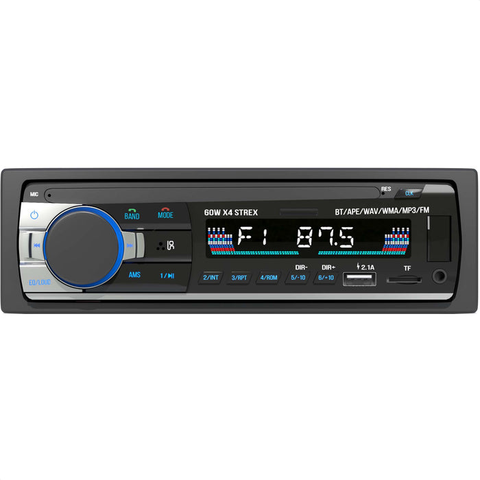 Strex Autoradio met Bluetooth voor alle auto's - USB, AUX Handsfree