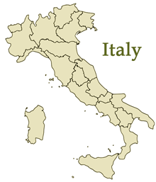 Map of Italy