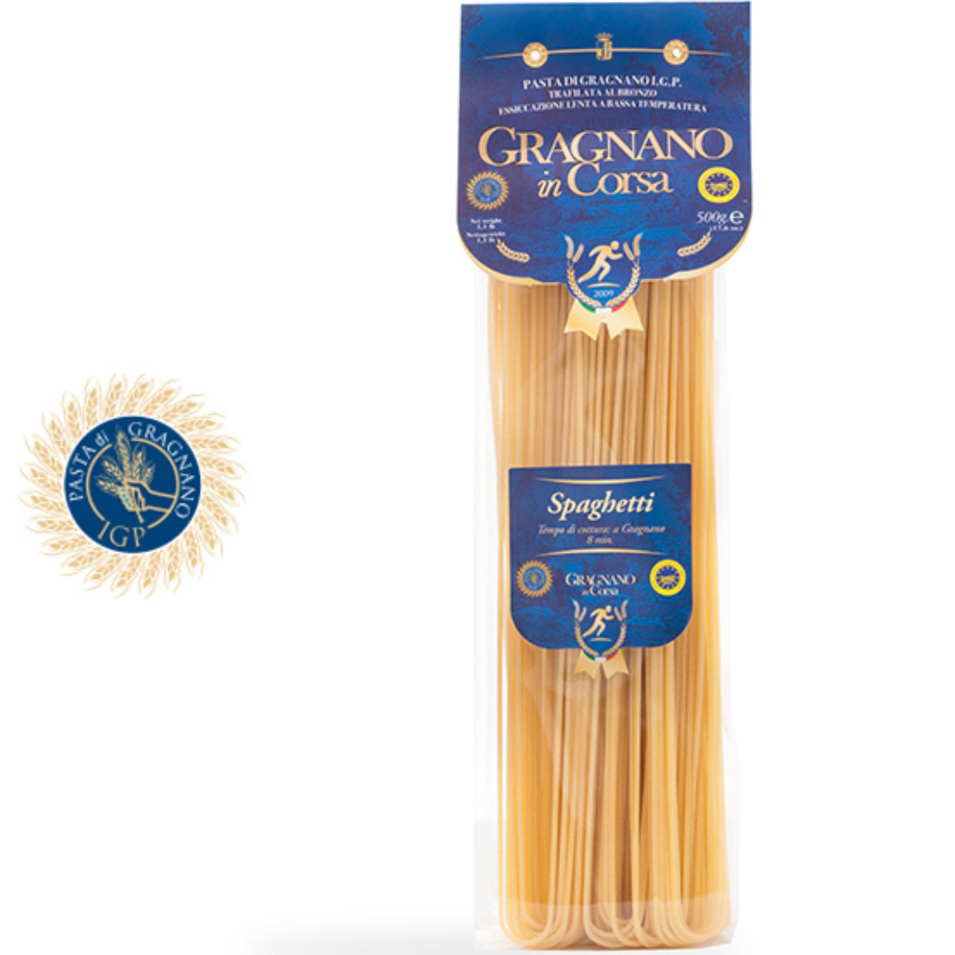 Gragnano in Corsa IGP Spaghetti Pasta – Olio2go