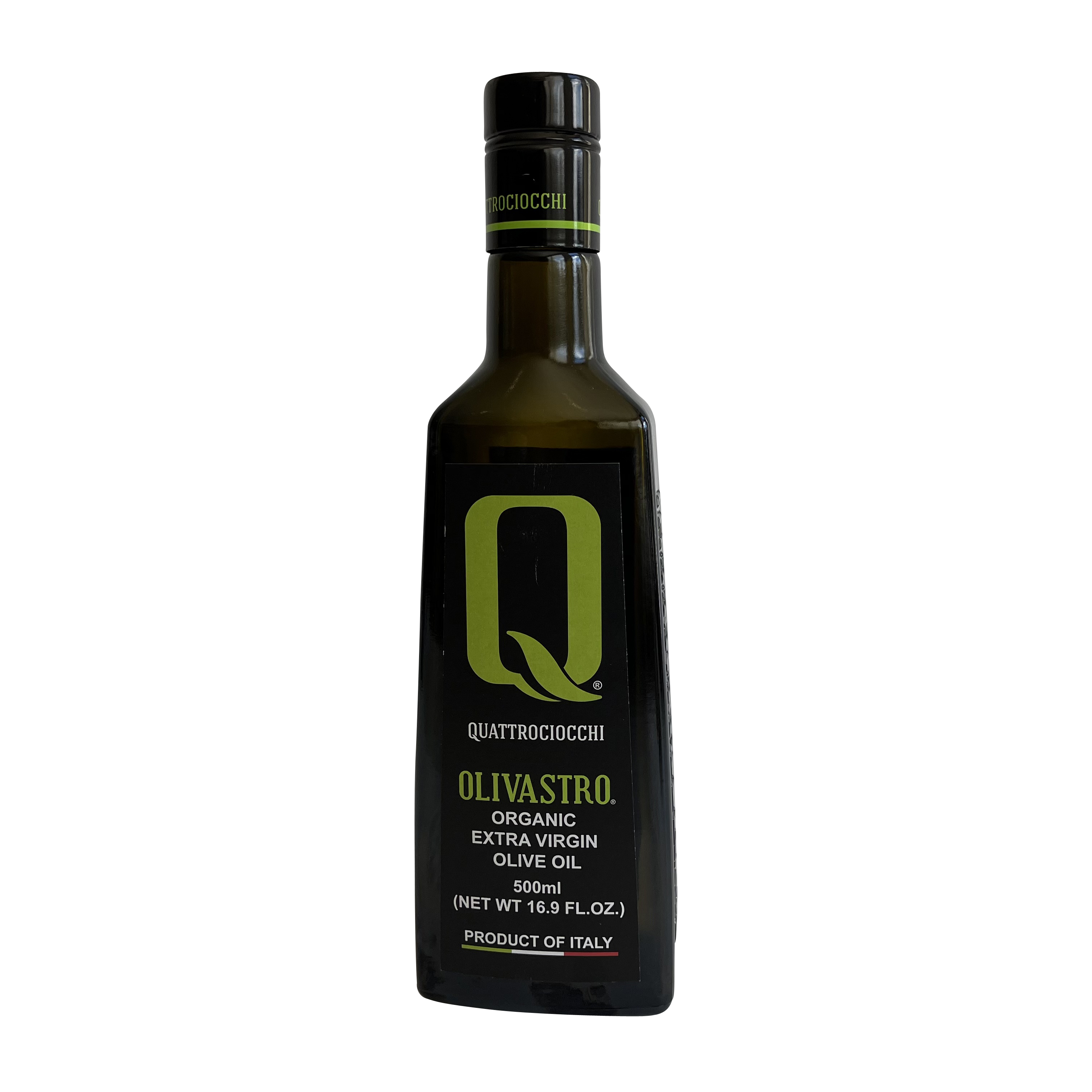 Quattrociocchi Olivastro Organic Extra Virgin Olive Oil 2023 (500 ml) - Olio2go product image