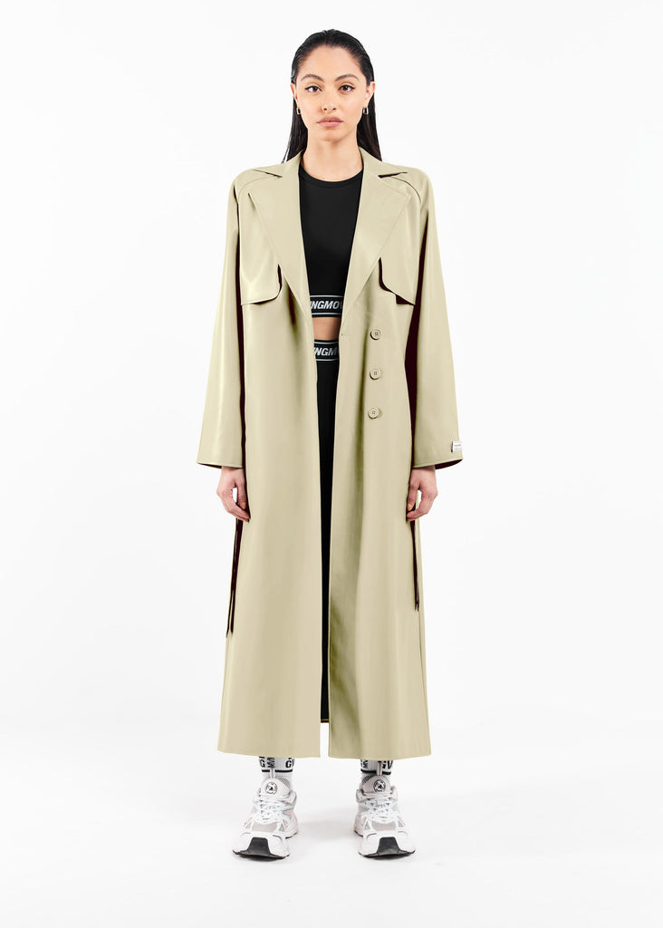 Oversized Pleather Trench Coat – The Giving Movement I Los Angeles