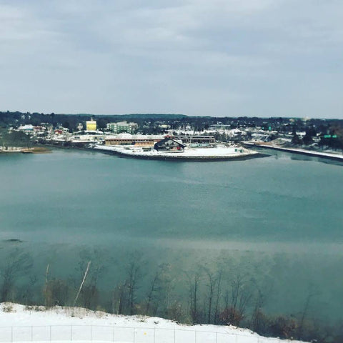 Landscape of Thompson's Point Hockey Classic.