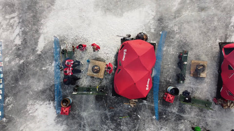 Maine Pond Hockey VIP Tents