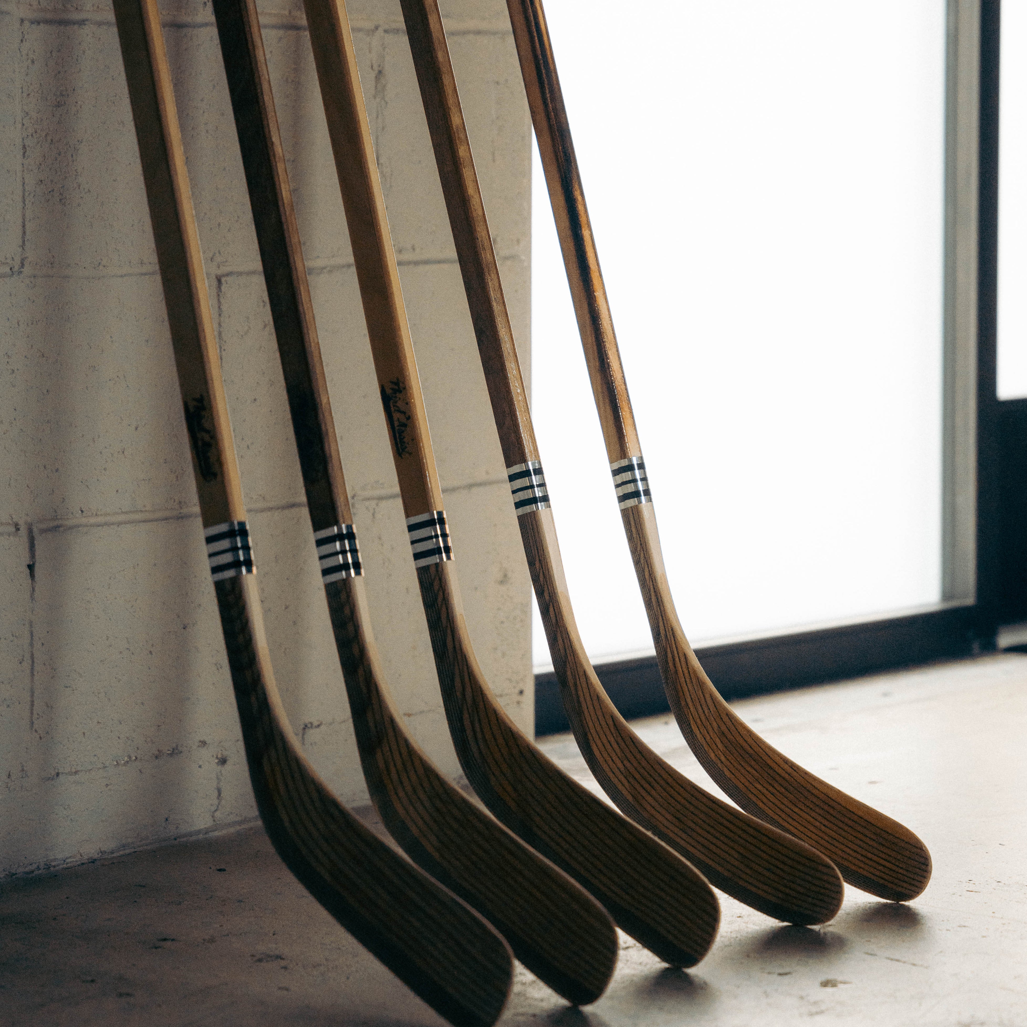 Handcrafted Wood Hockey Stick