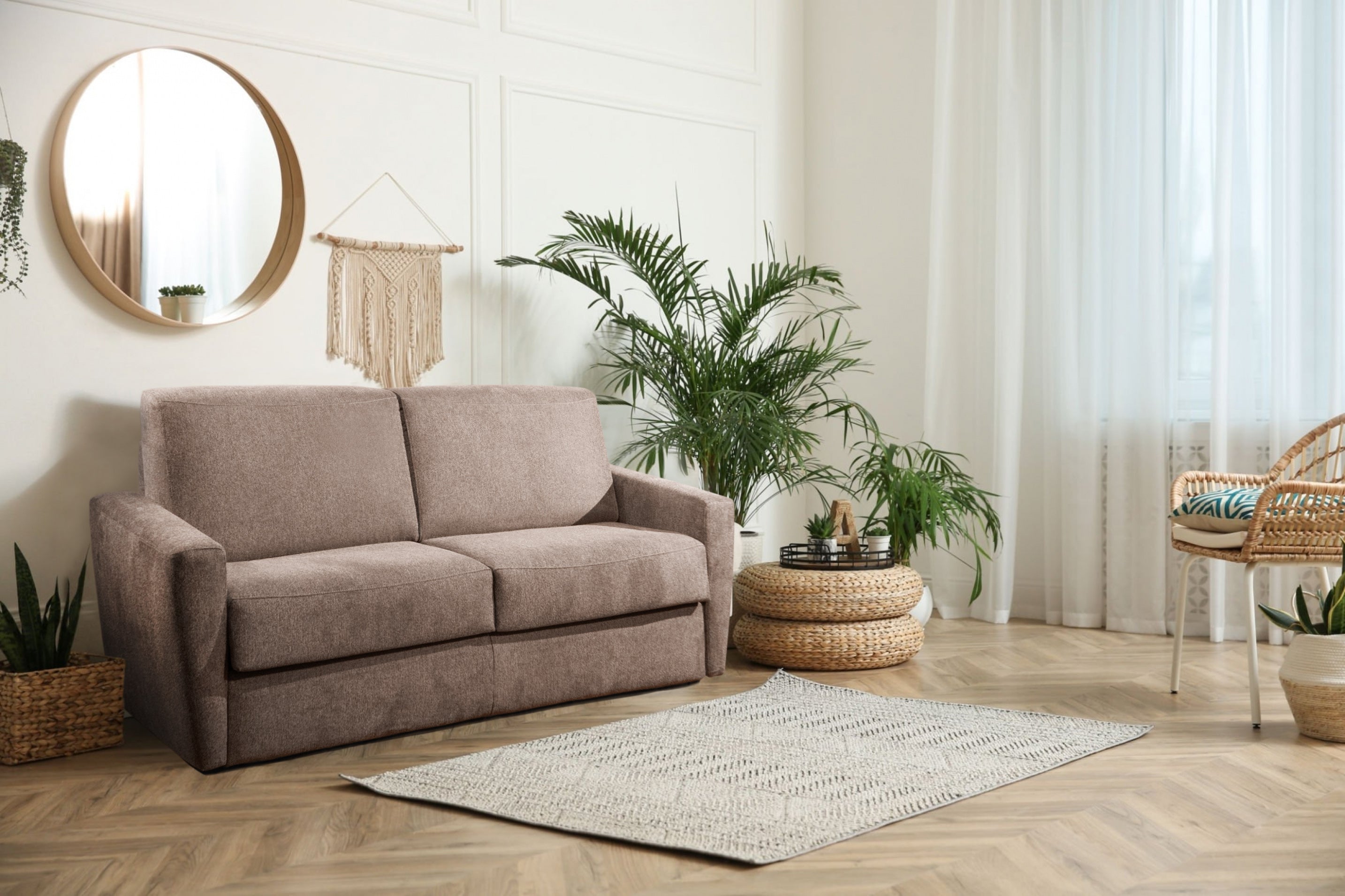 Divano letto pieghevole da pavimento contemporaneo materasso da salotto  regolabile divano pigro con cuscini lettino ribaltabile