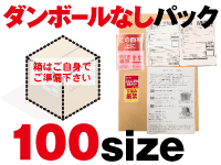 ダンボール無しパック100シリーズ注文