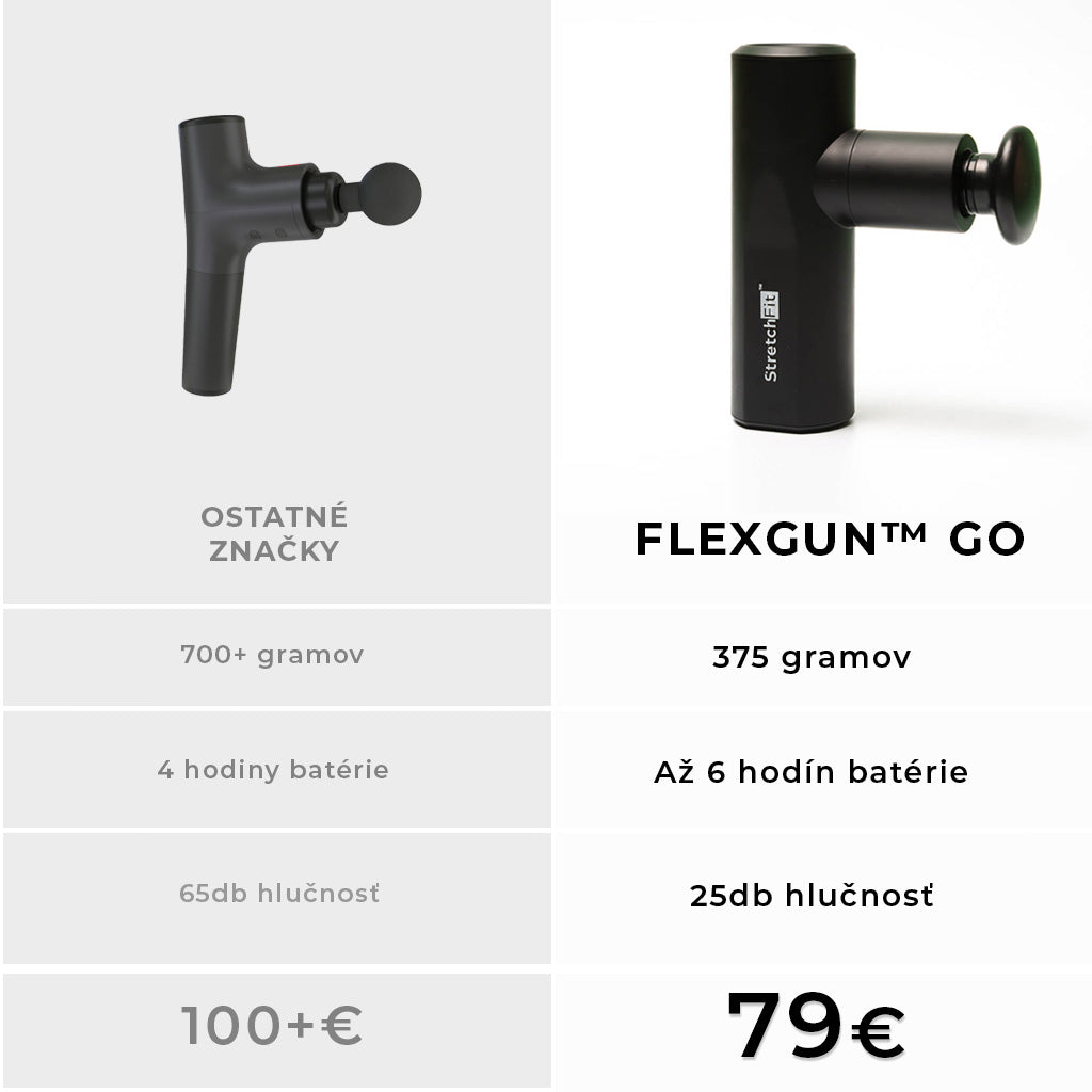 Masážna pištoľ FlexGun GO