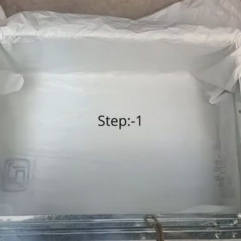 Foam Packing of the statue
