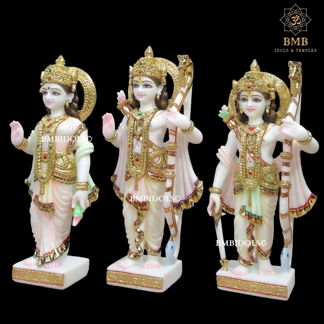 Marble Ram Darbar Statue made in Makrana Marble in 18inches with ...