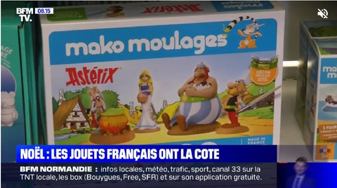Mako moulage asterix le gaulois collector MAKO CREATIONS Pas Cher