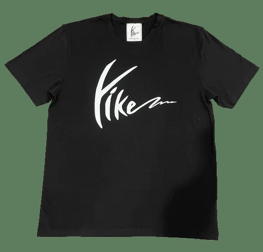 Men’s Black Yike Logo T Shirt With White Yike