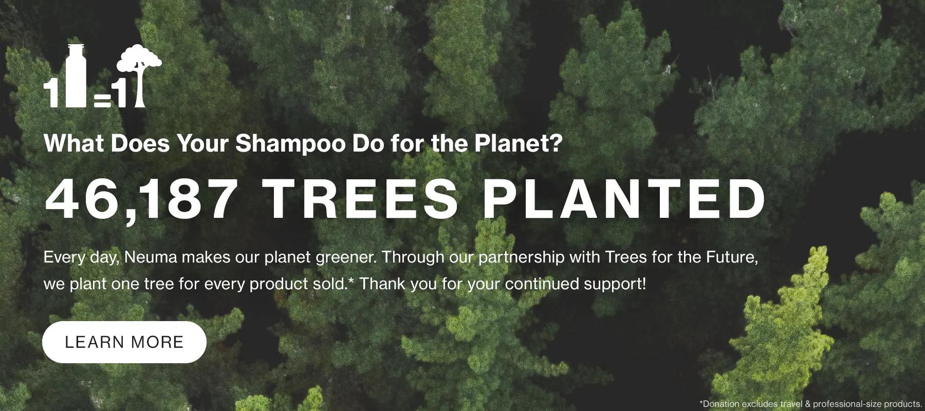 What does your shampoo do for the planet?