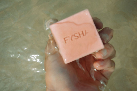 Rose Geranium & French Red Clay handmade Fysha soap