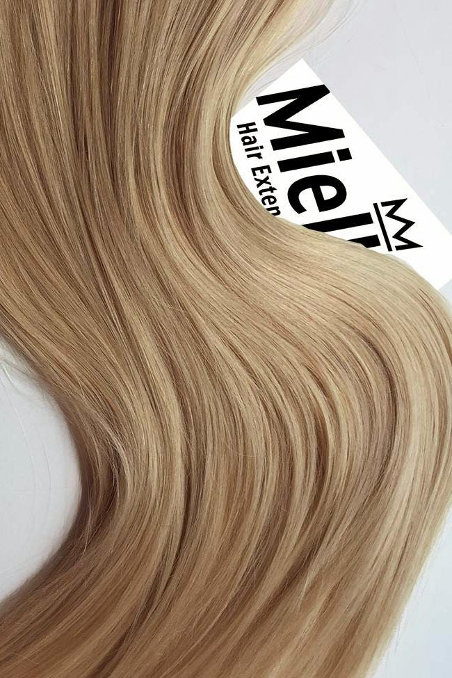 Weaving Hair Extensions Dark Butterscotch Blonde Beach Wave