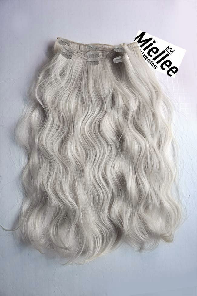 blonde clip in hair extensions