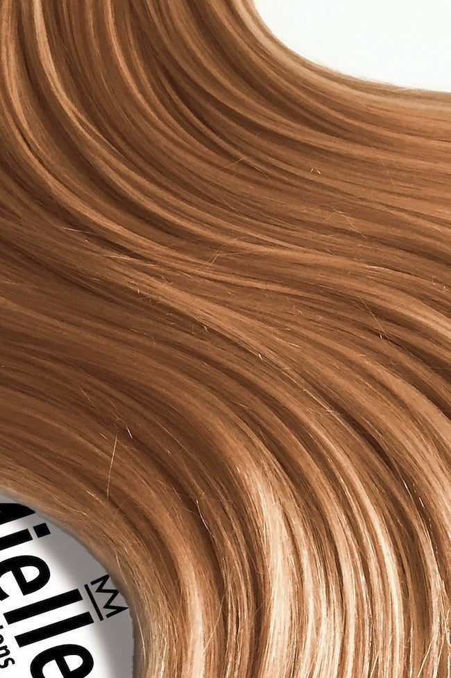 Weaving Hair Extensions Dark Strawberry Blonde Beach Wave