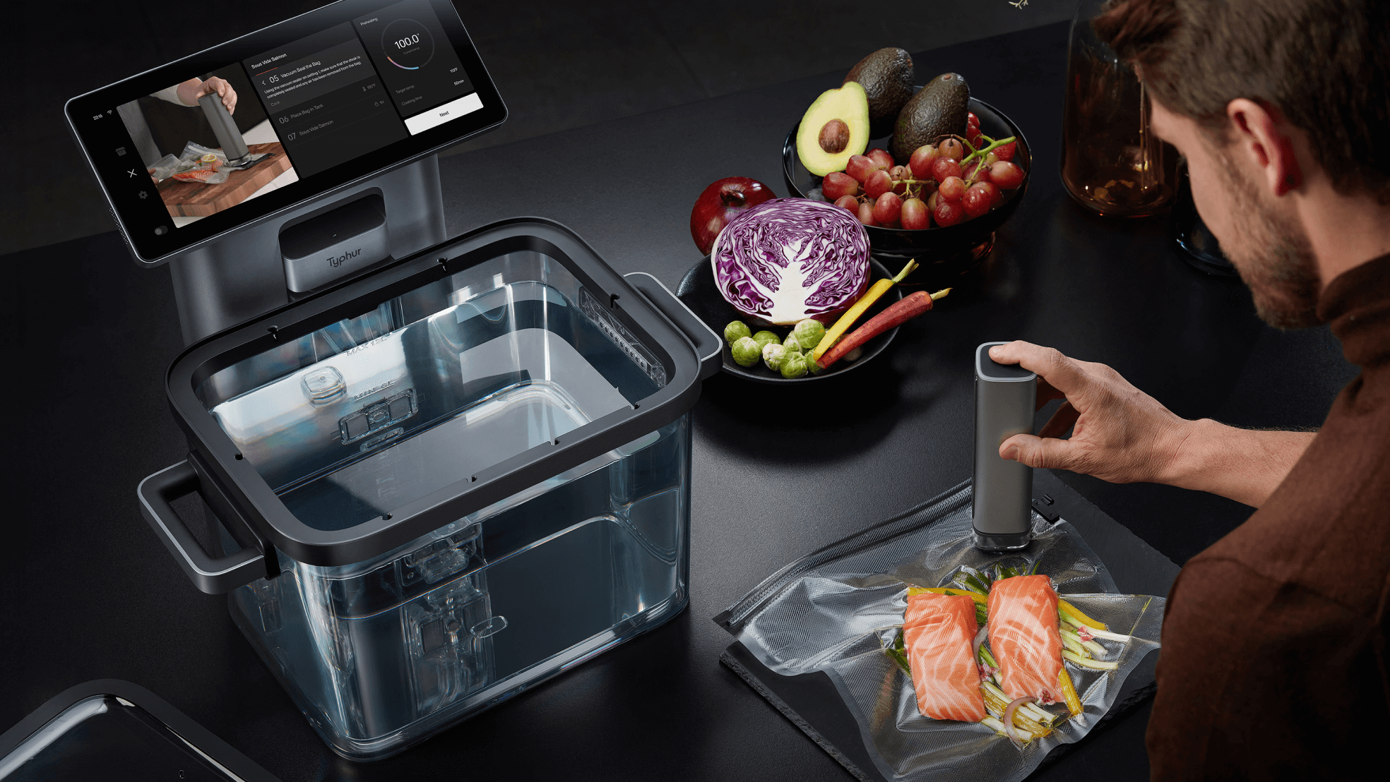 Cuiseur sous vide GN1-1 pour petits restaurants