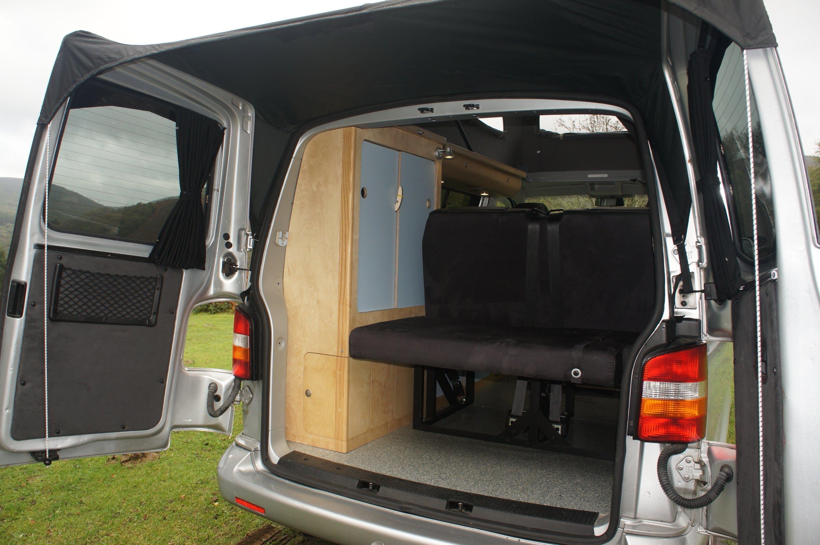 Kiravans Barn Door Campervan Awning for VW T5/T6 (with or without Spoiler)