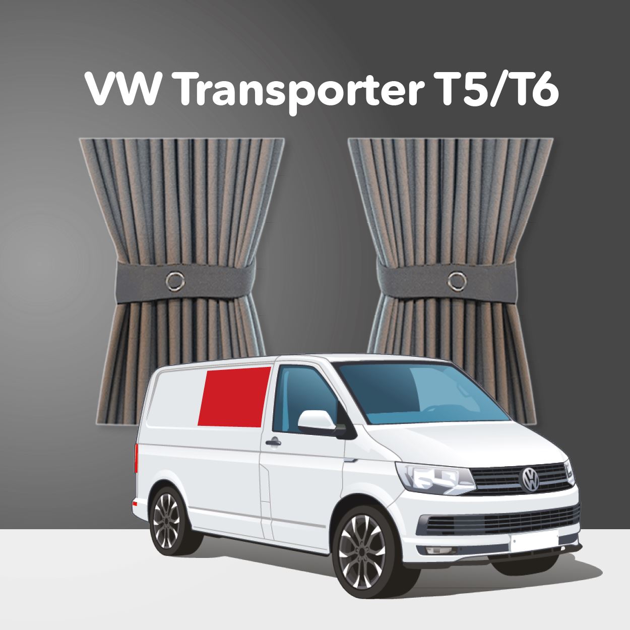 RW Compact Ausstellfenster  VW T6 Fenster, T5 Schiebefenster, Van