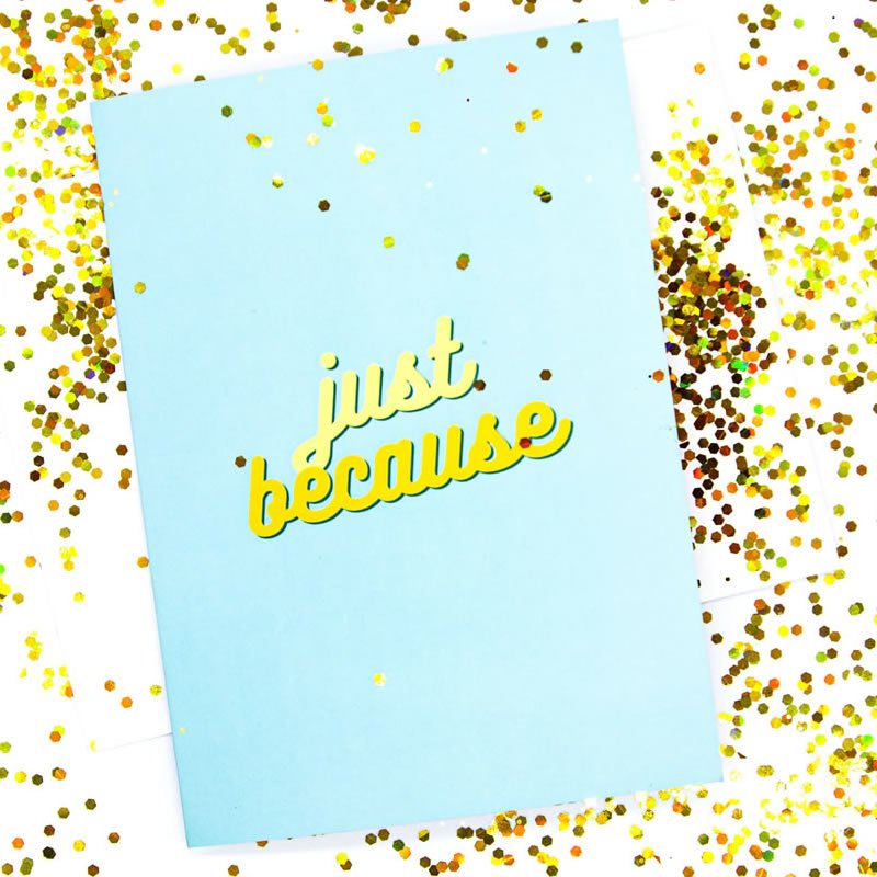 BEST Glitter Bomb Card (FREE Shipping) Exploding Confetti Card