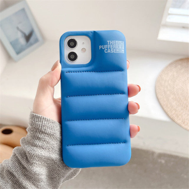 The Blue Puffer Case