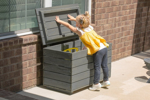 Jack and June Toy Chest Child Proof Pinching